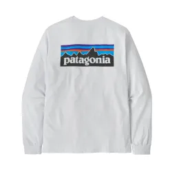 Patagonia Men's Long-Sleeved P-6 Logo Responsibili-Tee