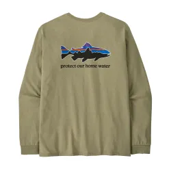 Patagonia M's L/S Home Water Trout Responsibili-Tee