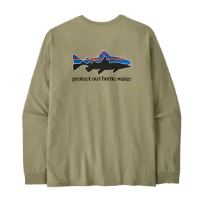 Patagonia M's L/S Home Water Trout Responsibili-Tee