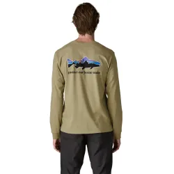 Patagonia M's L/S Home Water Trout Responsibili-Tee