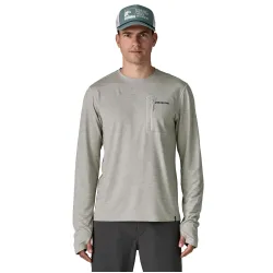 Patagonia M's L/S Cap Cool Sun Shirt - Fitz Roy Trout
