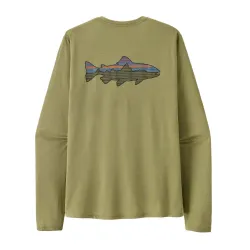 Patagonia M's L/S Cap Cool Sun Shirt - Fitz Roy Trout