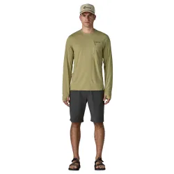 Patagonia M's L/S Cap Cool Sun Shirt - Fitz Roy Trout