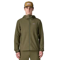 Patagonia Men's R1 TechFace Fitz Roy Trout Hoody 