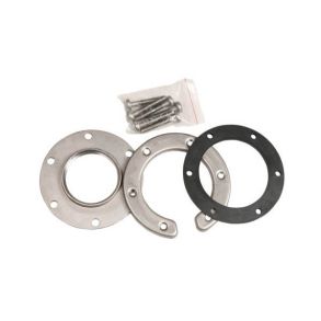 Wema Rustfri Flange med pakning og underring