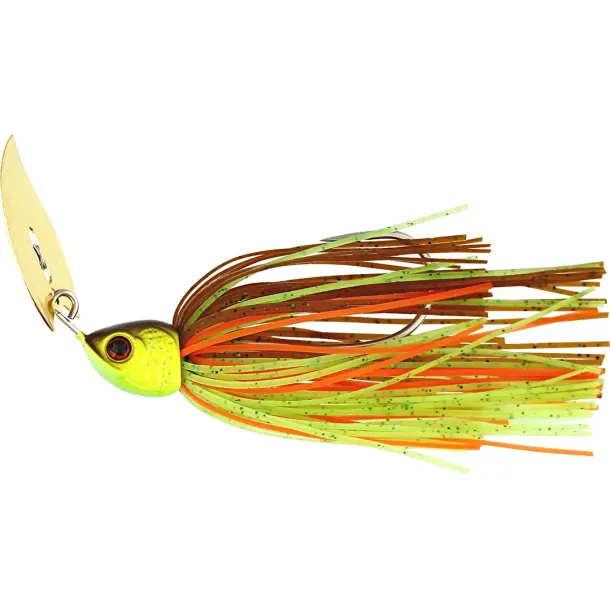 Westin Bladebite V2 Tungsten Bladed Jig 14 Gram Brown Chartreuse 14 Gram Brown Chartreuse