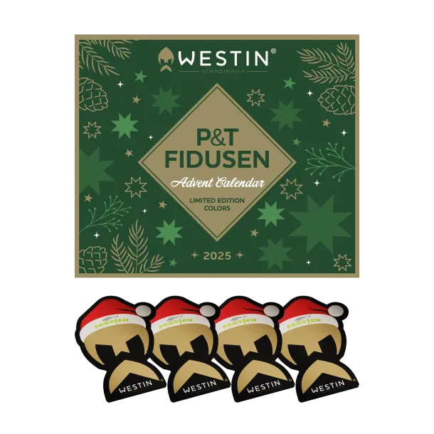 Westin Fidusen Julekalender inkl. 4 stk. Gratis Westin Pr�sten