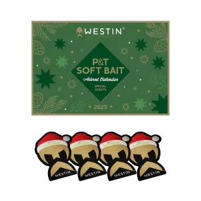 Westin Soft Bait Julekalender inkl. 4 stk. Gratis Westin Pr�sten