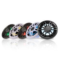 Fusion XS Series sports marinehjttalere og -subwoofere med RGB LED-belysning