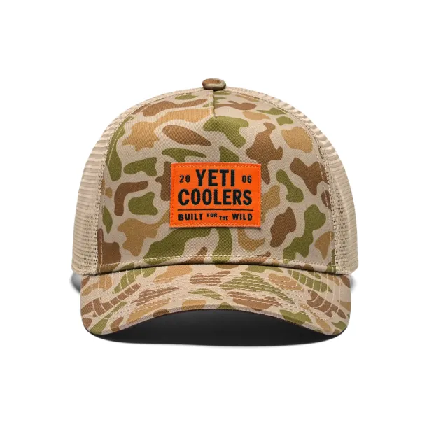 YETI Coolers Camo Trucker Hat