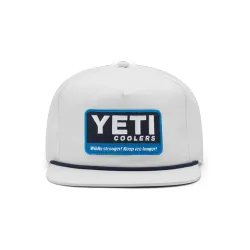 YETI Coolers Wildly Stronger Flat Brim Rope Hat