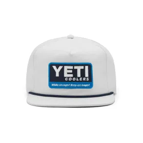 YETI Coolers Wildly Stronger Flat Brim Rope Hat
