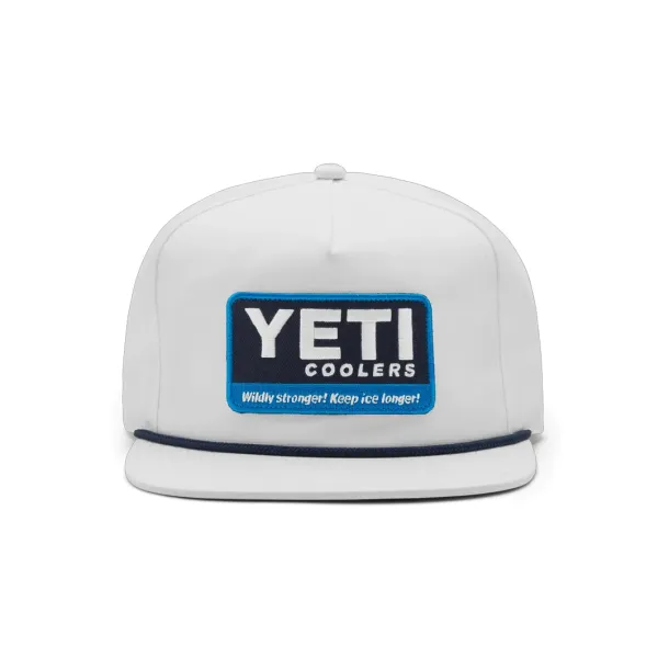 YETI Coolers Wildly Stronger Flat Brim Rope Hat