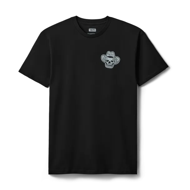 YETI Cowboy Skull Short Sleeve T-Shirt