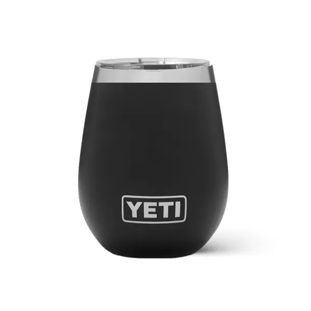 YETI Rambler 10 oz (295 ml) Wine Tumbler Black Black