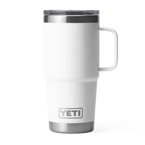 YETI Rambler 20 oz (591 ml) Travel Mug White White