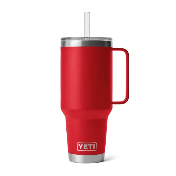 YETI Rambler 42 oz (1.2 l) Straw Mug Rescue Red Rescue Red