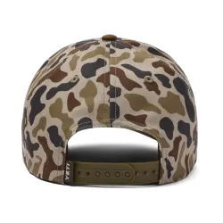 YETI Wetlands Camo Logo Badge Snapback Cap