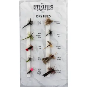 Effekt Flies Sortiment Dry Flies
