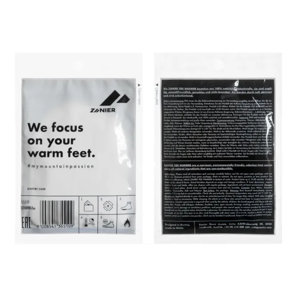 Zanier Toe Warmer Pads Varmepude Til F�dder