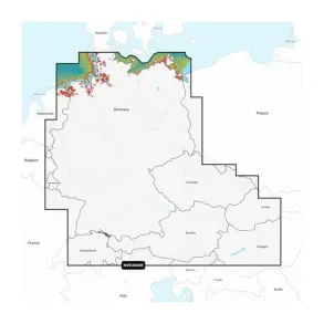 Garmin Navionics Vision+ NVEU060R Tyskland, ser og floder - indland (MicroSD/SD)