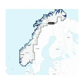 Garmin Navionics Vision+ NVEU071R Norge, ser og floder - indland (MicroSD/SD)