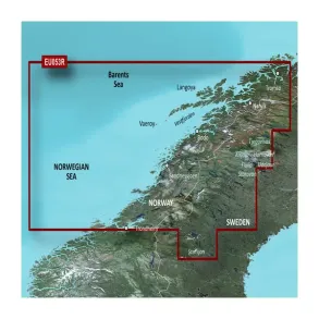 Garmin BlueChart G3 g3 HXEU053R Trondheim-Troms (MicroSD/SD)