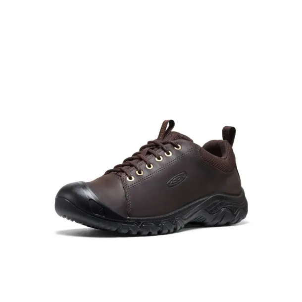 Keen Men's Targhee IV Oxford Java/Black 42 Java/Black 42