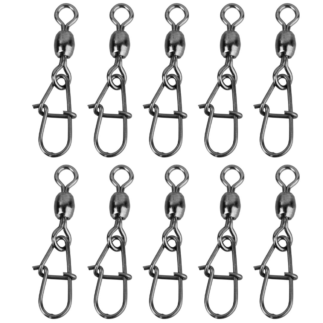 SavageGear Emerillon Rolling Swivel - Lot De 15 - N°4 - 33 Lbs