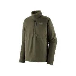 Patagonia Men's Long-Sleeved R1 Fitz Roy 1/4-Zip KUN STR. SMALL