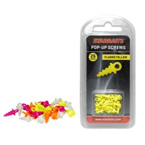 Starbait pop-up screws