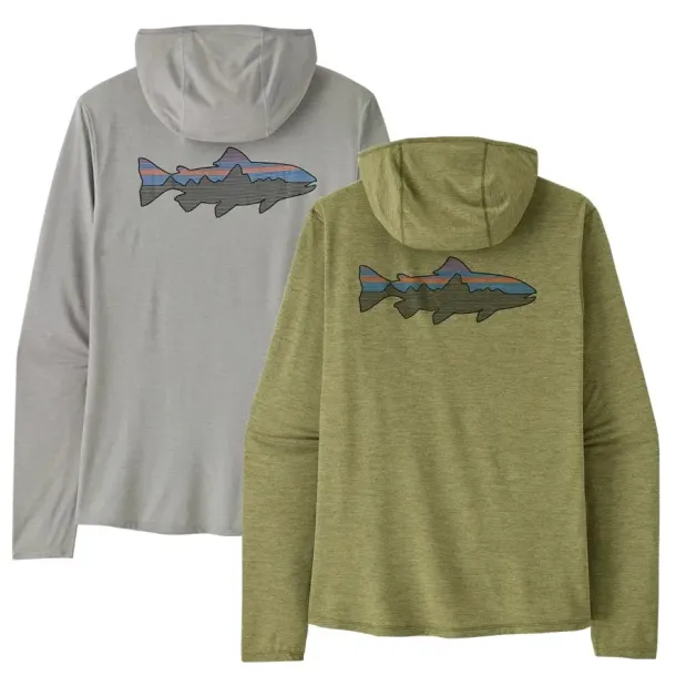 Patagonia M's Cap Cool Sun Hoody - Fitz Roy Trout