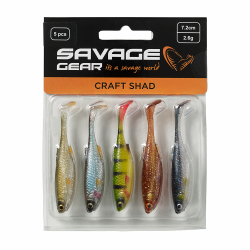 Savage Gear Craft Shad Mix Pakke