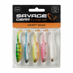 Savage Gear Craft Shad Mix Pakke