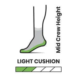 Smartwool Hike Light Cushion Mid Crew Socks