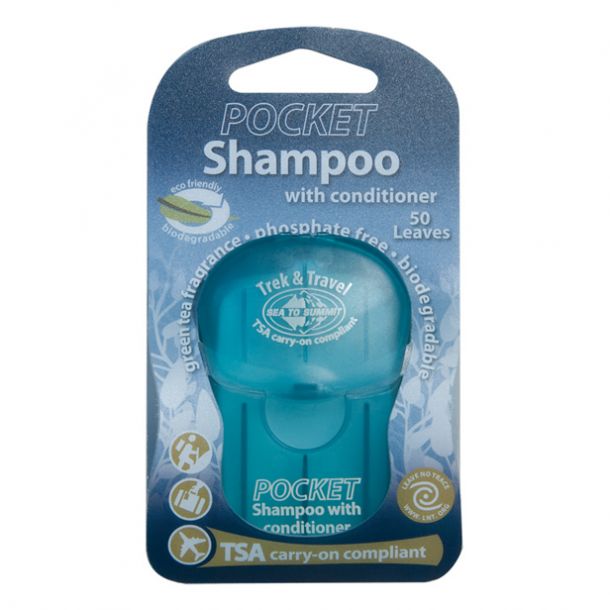 Sea to Summit Trek &amp; Travel Pocket Soaps Conditioning Shampoo - 50 blade