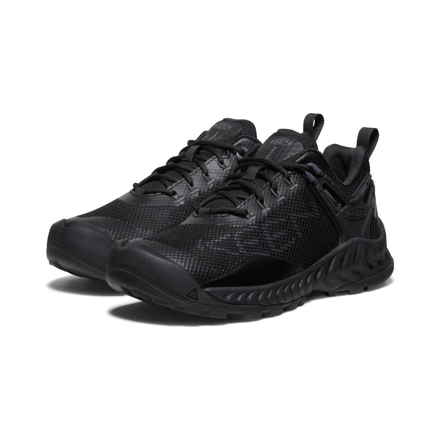 Keen Women's NXIS EVO Waterproof Shoe kun str. 36/37/38 Black/Magnet 36 - Trekkingsko