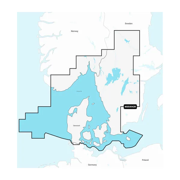 Garmin Navionics+ NSEU042R Oslo til Trelleborg (MicroSD/SD) - Søkort