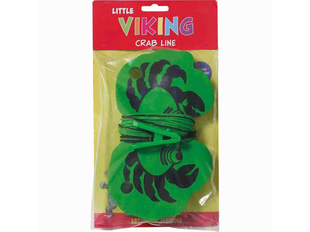 Lille Viking Krabbe Line Grøn - Børnesæt