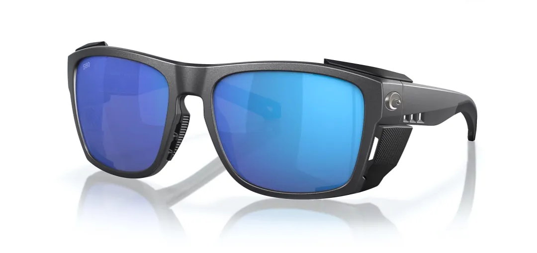 Costa Del Mar King Tide 6 Polaroid Solbriller Black Glas Blue Mirror - Fiskebriller