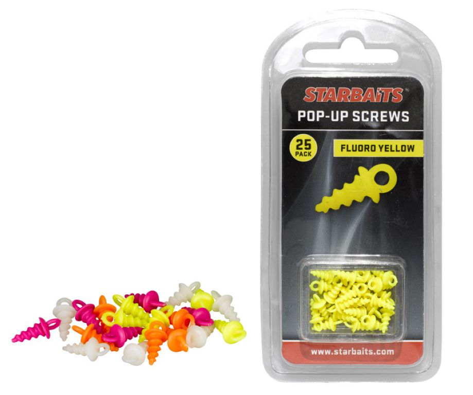 Starbait pop-up screws Orange - Accessories