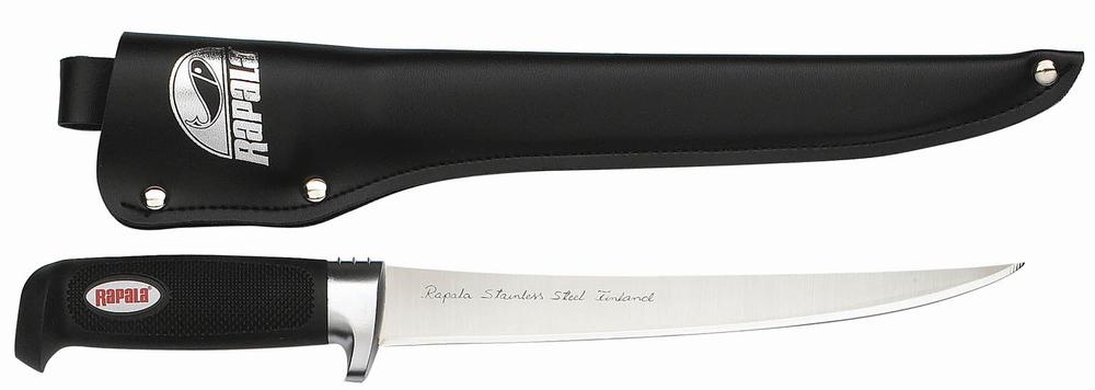 Rapala soft grip filetkniv 19cm. - Filetknive