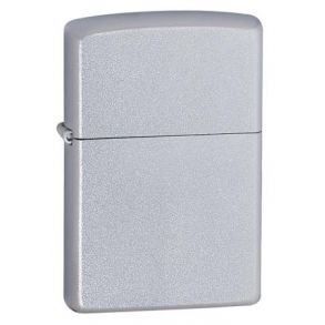 Zippo Lighter Satin Chrome