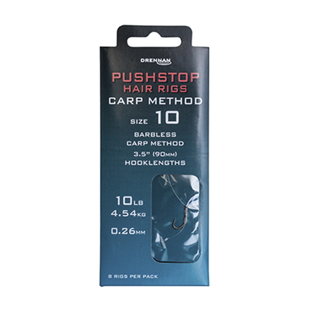 Drennan Push Stop Hair Rigs st. 14 - Karpe rigs