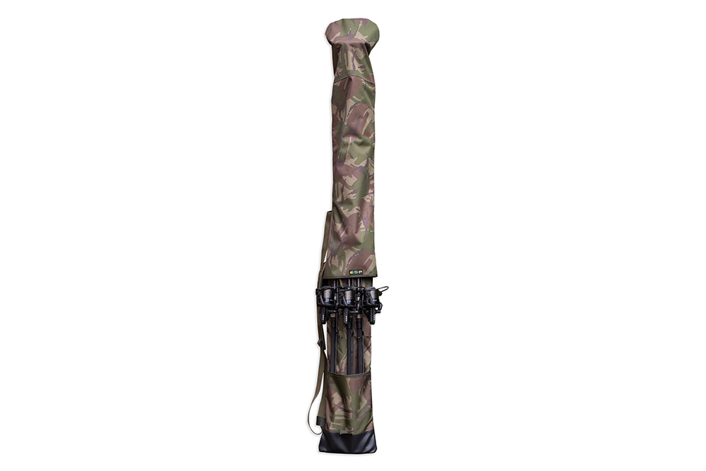 ESP Camo 3 rod Quiver & Sleeve - Karpetasker