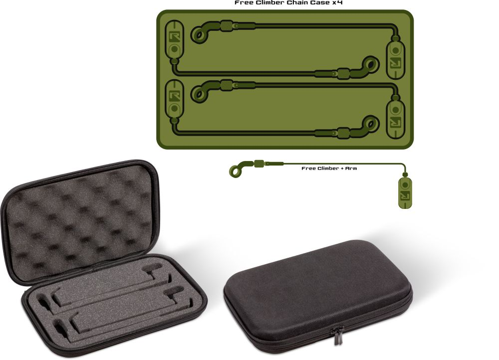Radical Free Climber Case Swinger - Hanger/Swingers