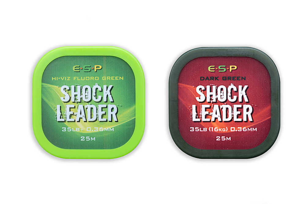 ESP Shock Leader Dark Green - Line/forfangsline