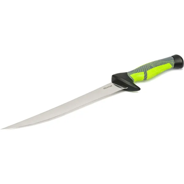 Mustad Fillet Kniv Grøn 8 Tommer - Filetknive & fiskeknive