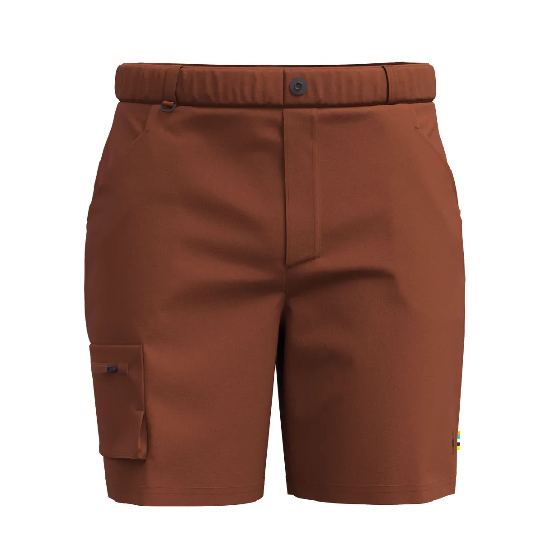 Smartwool Mens Merino 7" Cargo Hike Shorts Brun M - Shorts