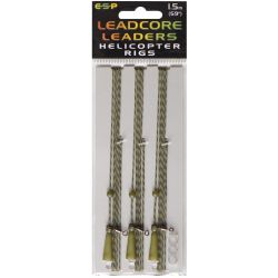 ESP Leadcore Leaders Helicopter Rigs 1m (3stk)